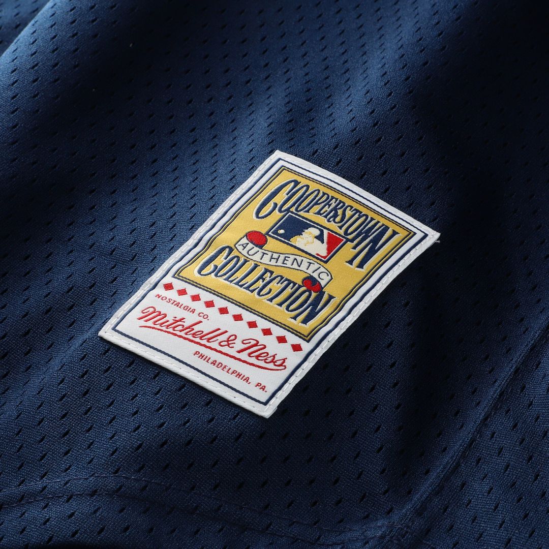 Seattle Mariners Mitchell & Ness Big & Tall Cooperstown Collection Mesh Batting Practice Jersey - Navy
