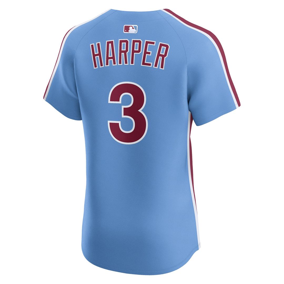 Bryce Harper Philadelphia Phillies Nike Alternate 2 Elite Jersey - Cream