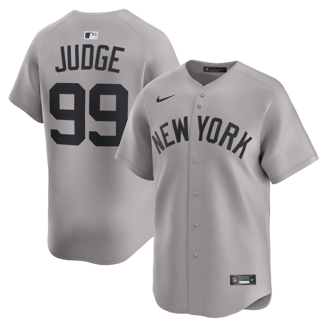 Aaron Judge New York Yankees Nike Road Limited Player Jersey - Gray